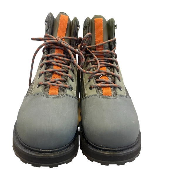 Simms Tributary Rubber Wading Boots Mens Size 9 Basalt Fly Fishing NEW with Box - Picture 7 of 11